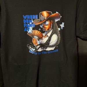 Gildan Black Tee with Graphic Design